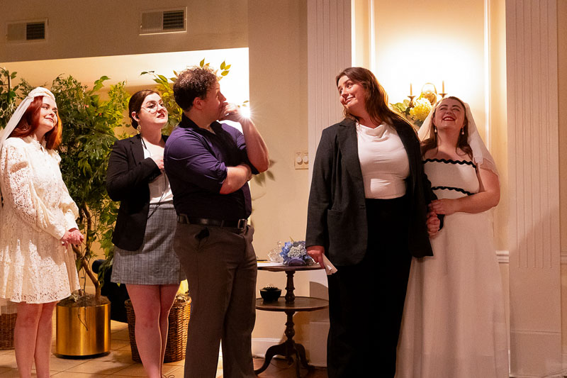 Much Ado About Nothing performance by Three Witches Shakespeare in Louisville Kentucky