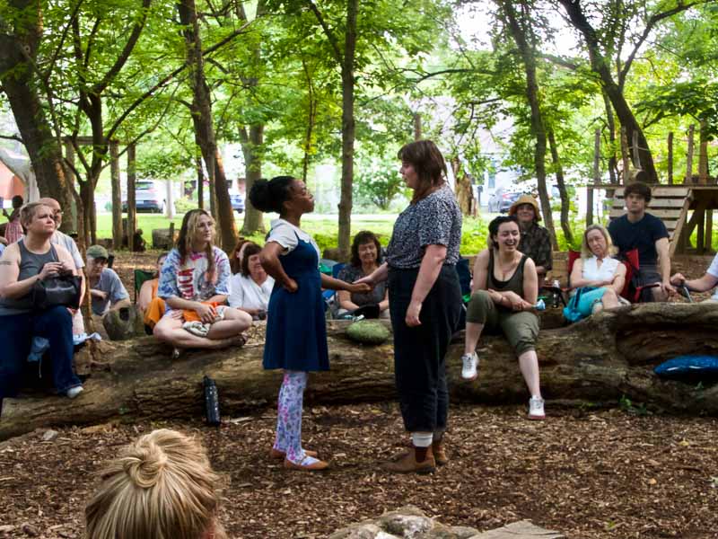 Play at the Louisville Nature Center by Three Witches Shakespeare in Louisville Kentucky