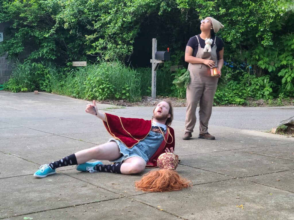 three witches a midsummer night's dream at the Louisville Nature Center