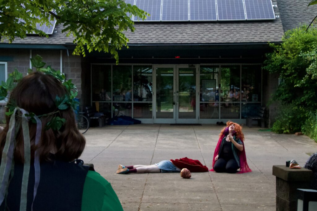 three witches Midsummer at the Louisville Nature Center